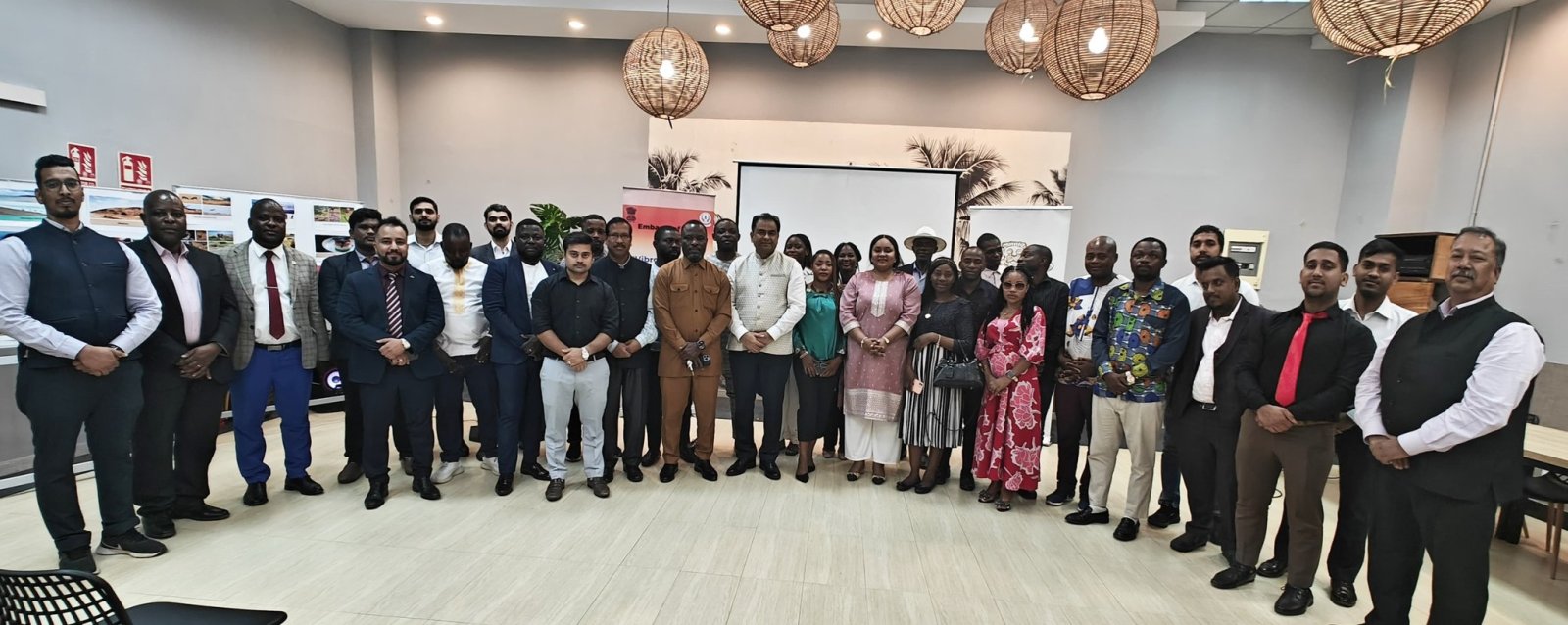 The Embassy organized 