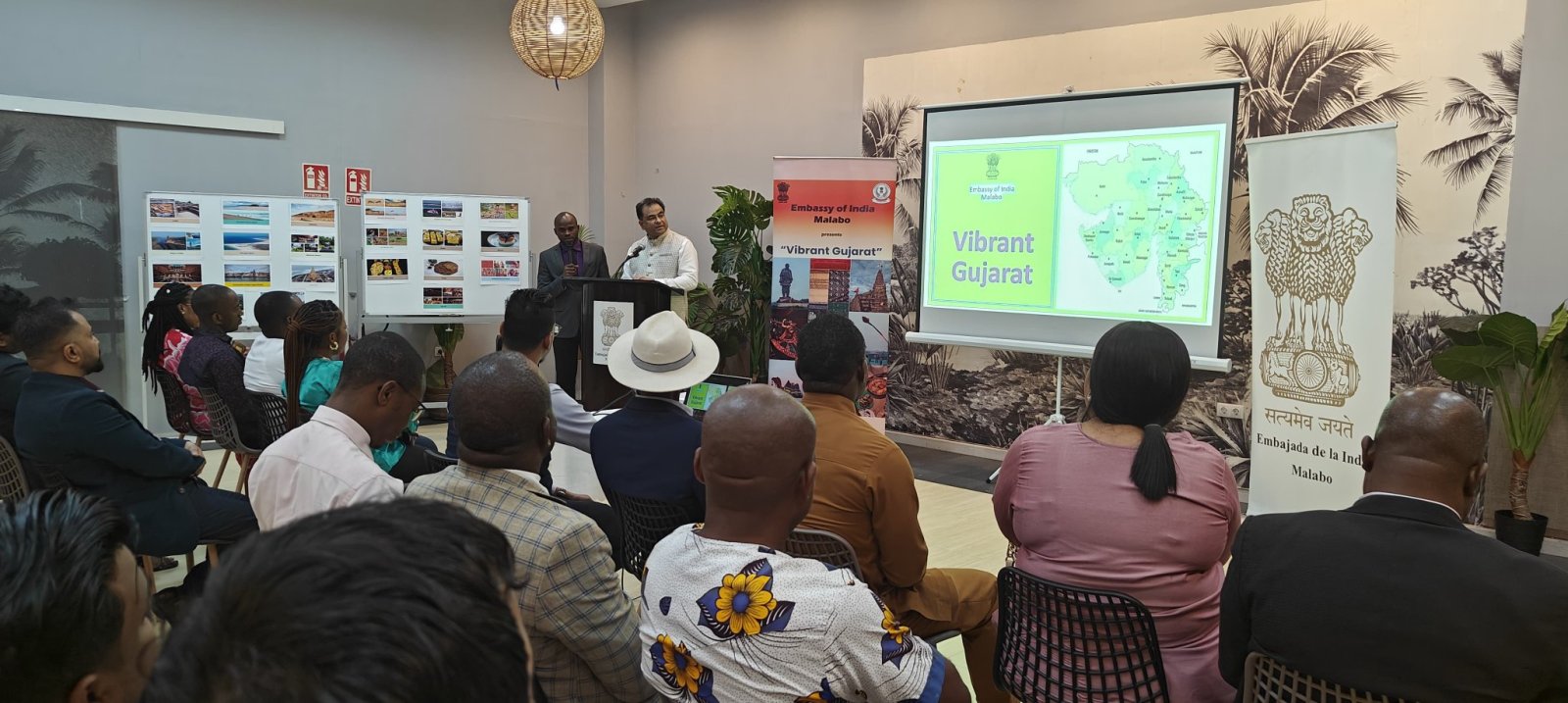 The Embassy organized 