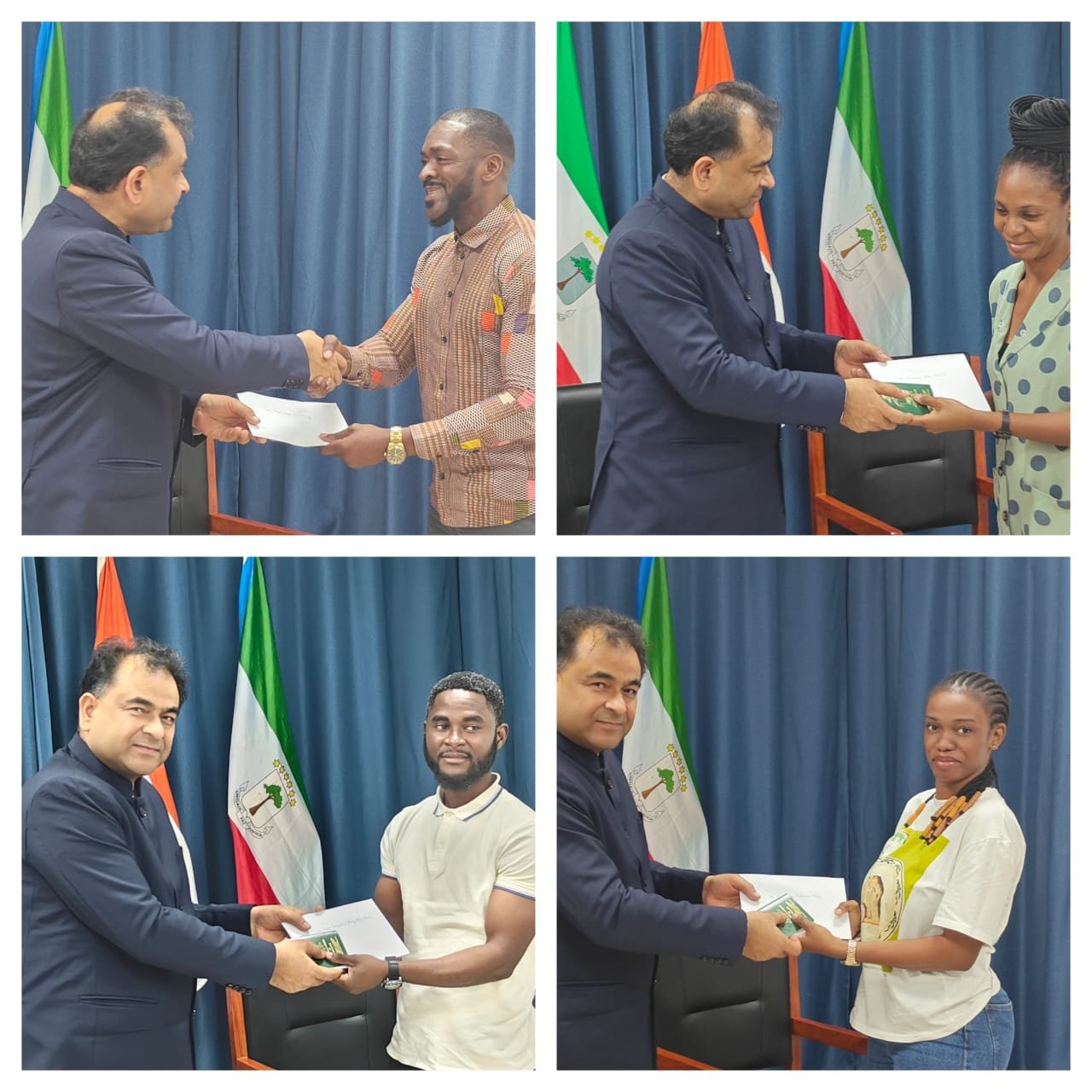 In an orientation session dated 07th Nov. 2025, Ambassador interacted with officials of Equatorial Guinea going to attend a special ITEC training course on 