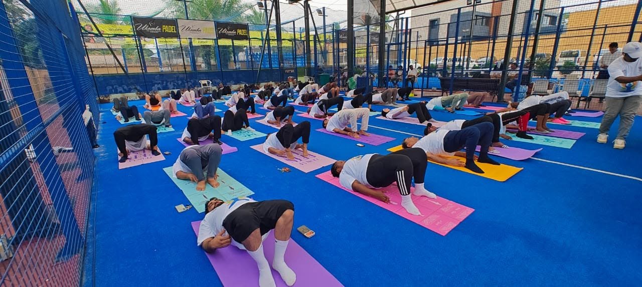 Embassy of India, Malabo organized a Special Yoga Session in celebration of 12th International Day of Yoga  in Bata on 14 June, 2026