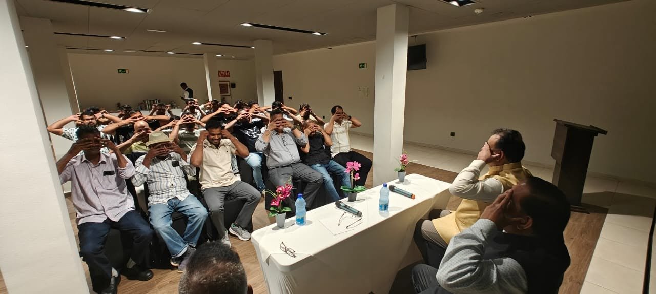 Ambassador and Head of Chancery interacted with Indian Diaspora in an Open House held in Bata city to hear consular concerns and suggestions on 13 June 2026. A