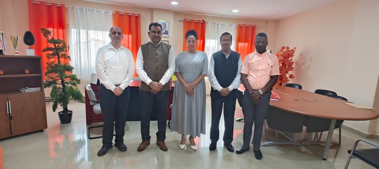 Ambassador met the Director, Colegio Maria Cano, an international school on 12th Feb. 2026 and discussed continued collaboration on various activities. He also felicitated the teacher and students for their outstanding musical performance on the Republic Day of India.