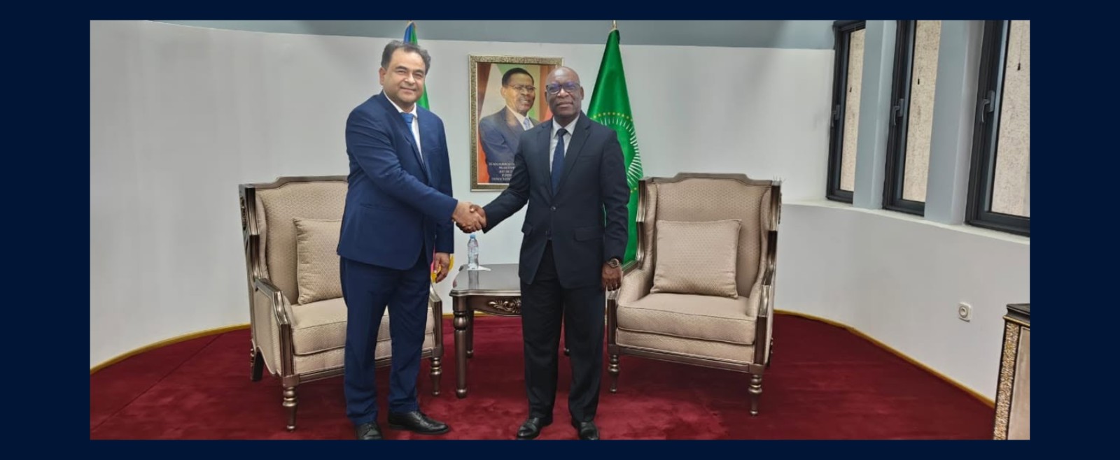 Ambassador called on Minister of State for Foreign Affairs, International Cooperation and Diaspora of Equatorial Guinea and discussed bilateral relations between India and Equatorial Guinea.